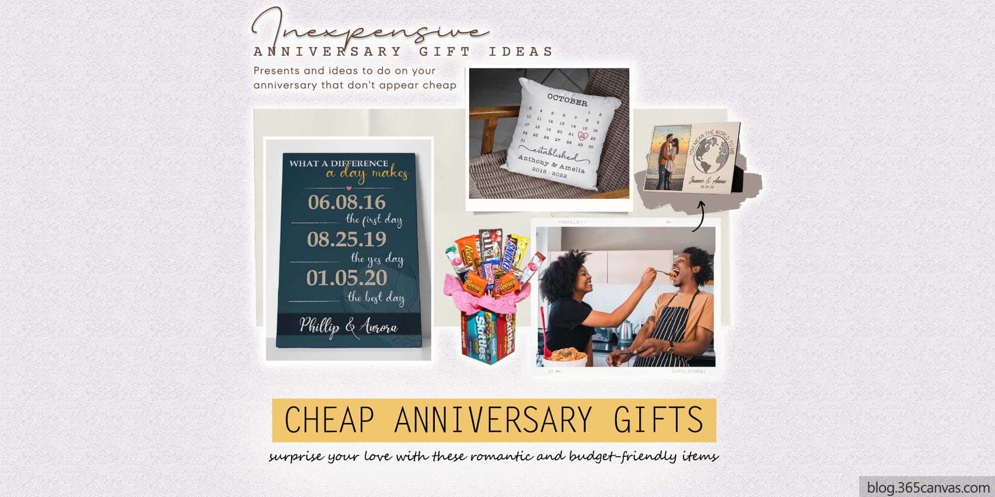 Cheap Anniversary Gifts: 21 Affordable Yet Romantic Gifts And Ideas (2022)